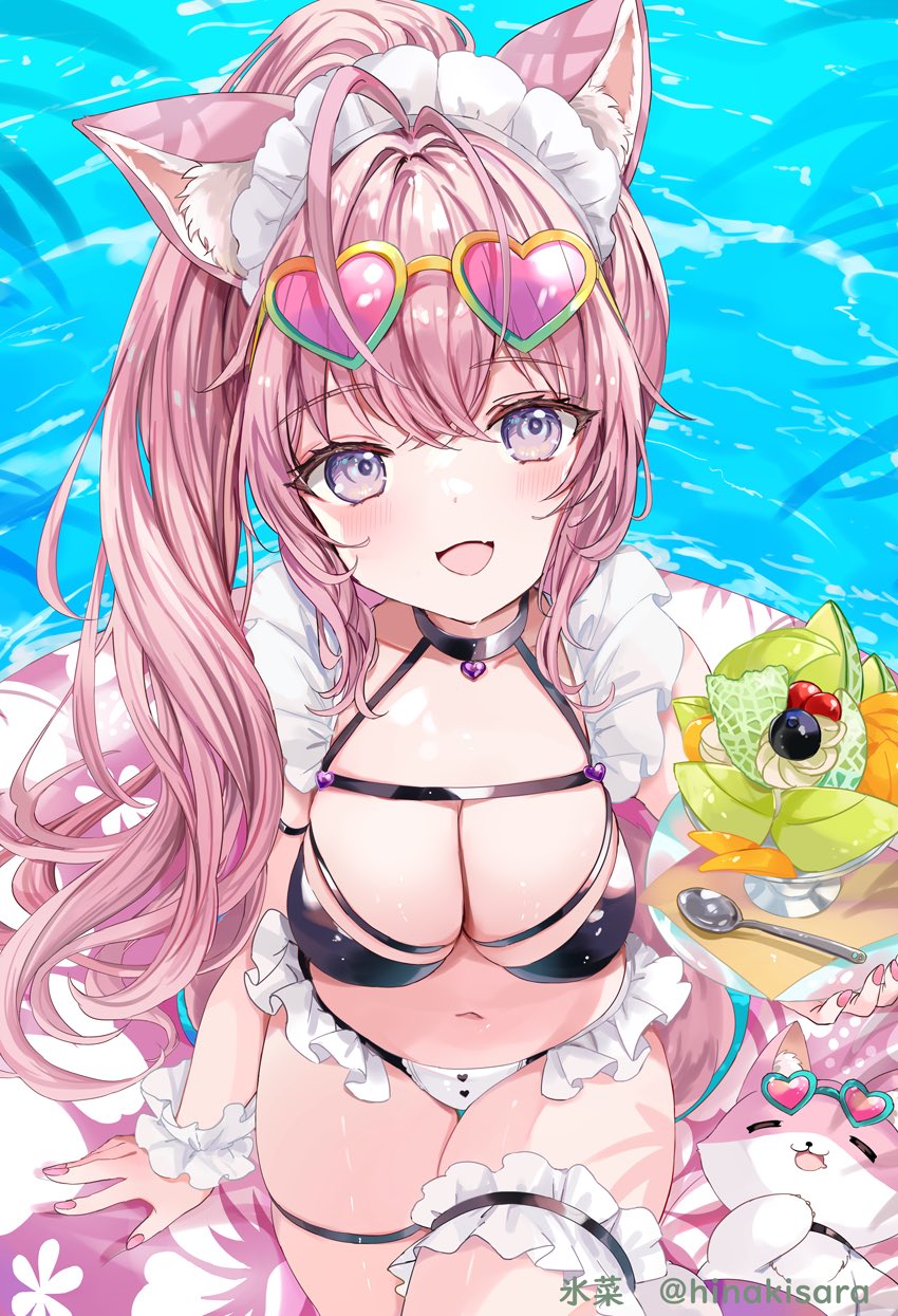 hakui koyori and kokoro (hololive) drawn by hinakisara