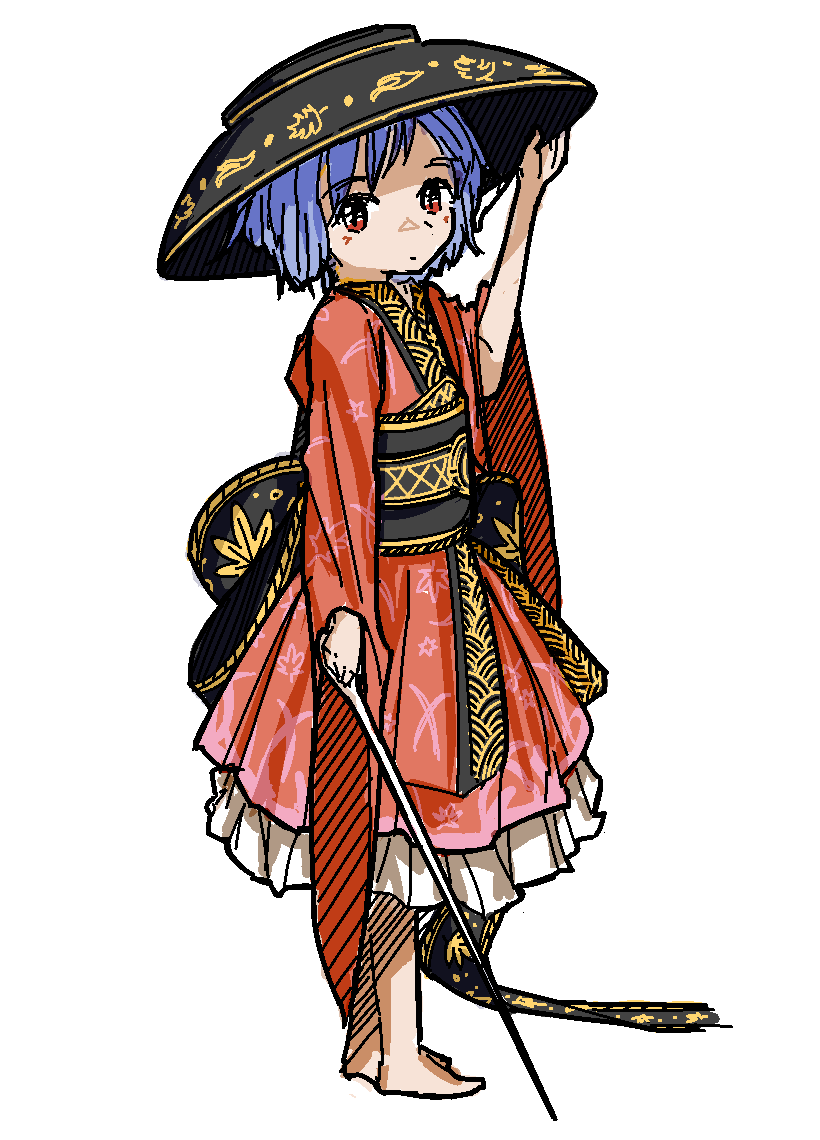 sukuna shinmyoumaru (touhou) drawn by bot_mark_art