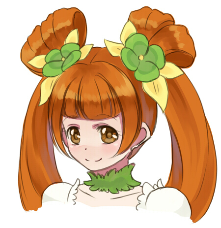 yotsuba alice and cure rosetta (precure and 1 more) drawn by sasamaru_chimaki