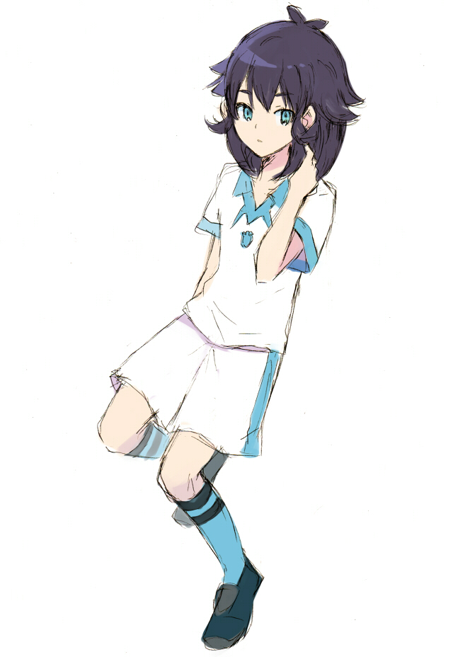 kishibe taiga (inazuma eleven go and 2 more) drawn by barufoa