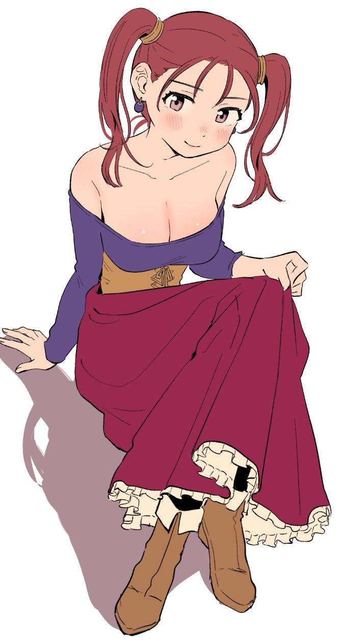 jessica albert (dragon quest and 1 more) drawn by miyama2z
