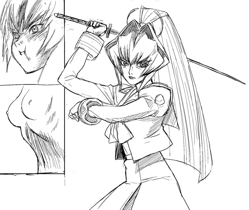 mitsurugi meiya (muv-luv) drawn by a1_(initial-g)