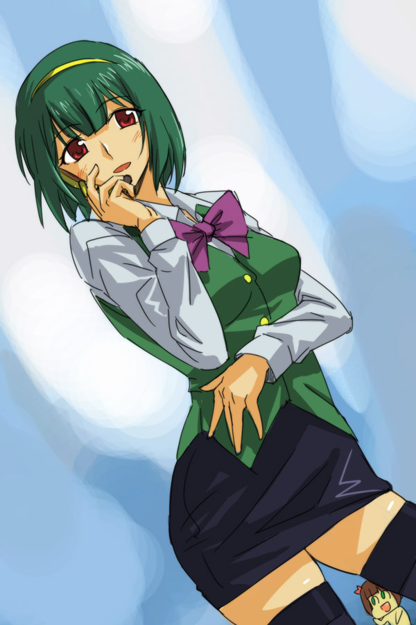 otonashi kotori and nonowa (idolmaster) drawn by michael_f91