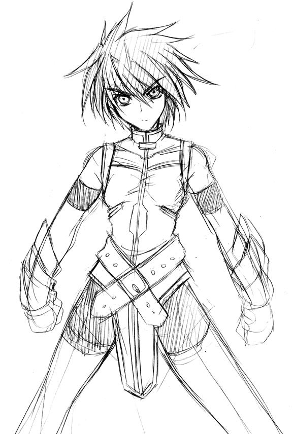 erio mondial (lyrical nanoha and 1 more) drawn by hagane_soushi
