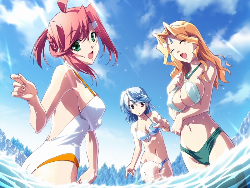 r-shirotsumegusa, r-hinagiku, and r-mizubashou (r.u.r.u.r) drawn by izumi_mahiru