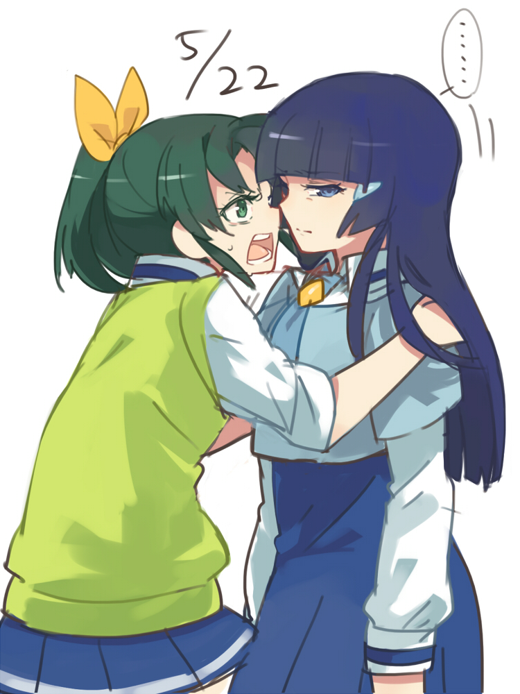 midorikawa nao and aoki reika (precure and 1 more) drawn by yomosaka