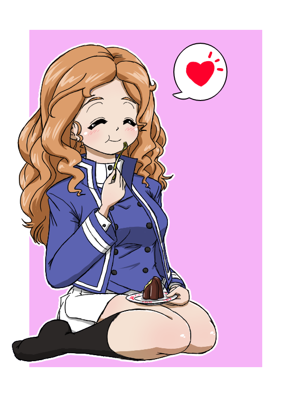 isabe (girls und panzer and 1 more) drawn by takahashi_kurage
