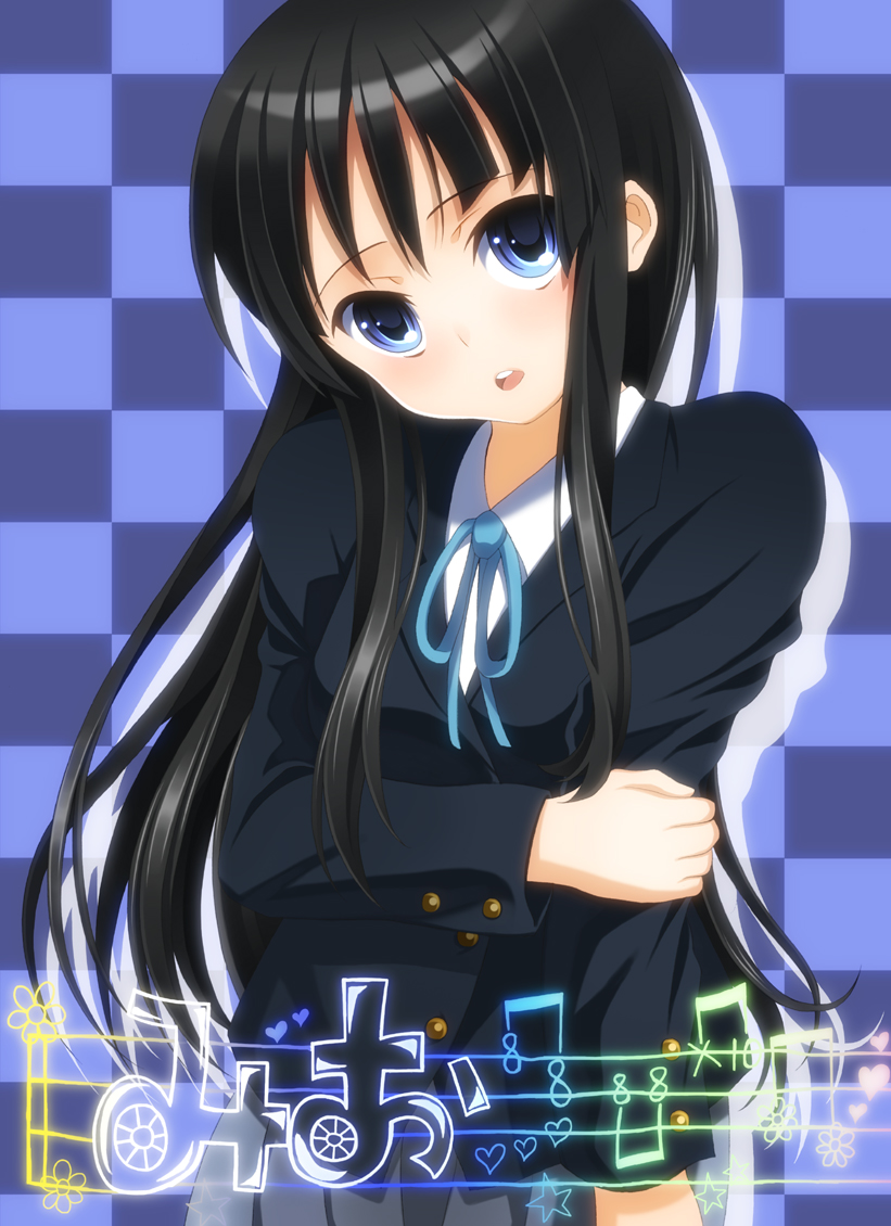 akiyama mio (k-on!) drawn by laco_soregashi