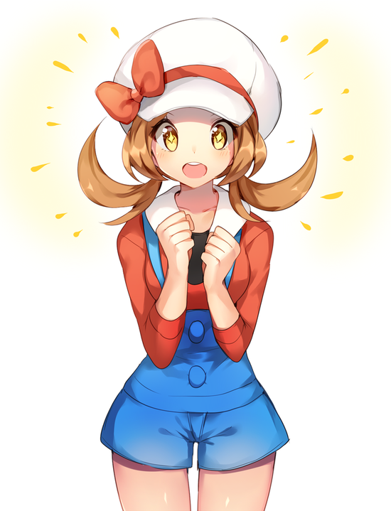 lyra (pokemon and 1 more) drawn by yuhi_(hssh_6)