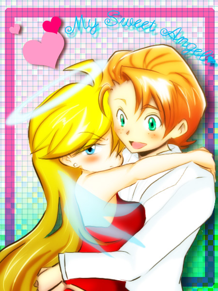 panty and brief (panty & stocking with garterbelt) drawn by mame_no_pika