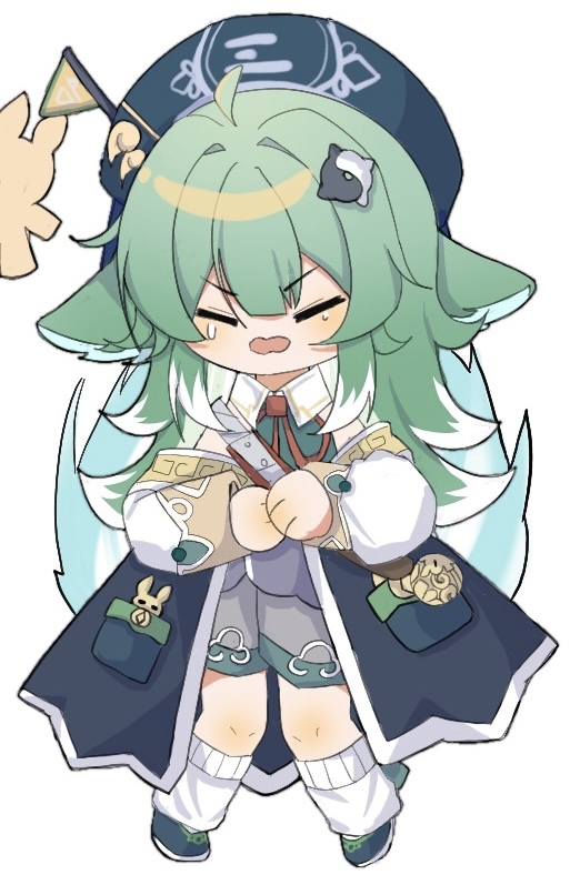 huohuo (honkai and 1 more) drawn by hato_(user_wmat7478)