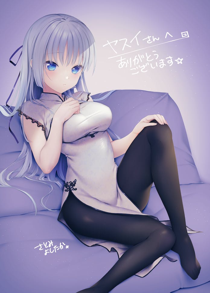 naruse shiroha (summer pockets) drawn by satomi_yoshitaka