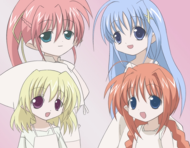 vita, signum, reinforce zwei, and shamal (lyrical nanoha and 3 more)