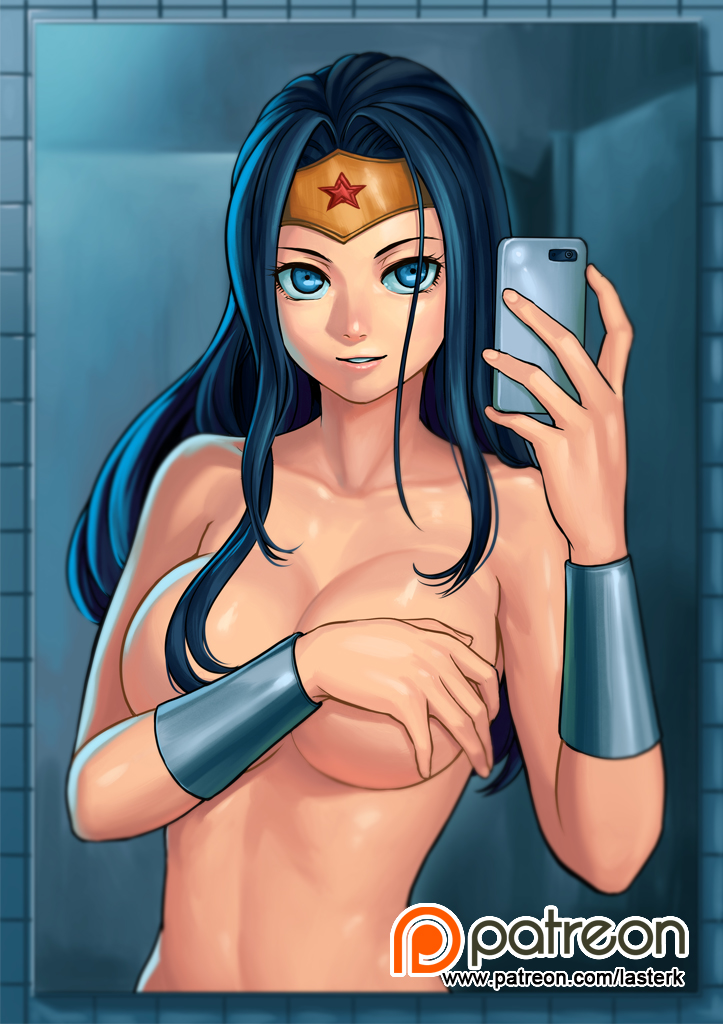 wonder woman (dc comics and 1 more) drawn by lasterk