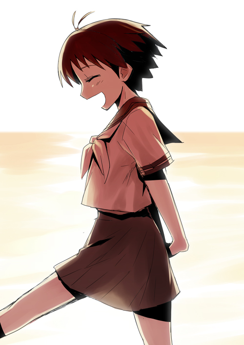 kikuchi makoto (idolmaster and 1 more) drawn by heebee