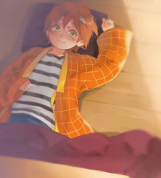 hoshizora rin (love live! and 1 more) drawn by loveariddle