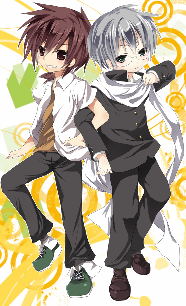 hiroshi and takurou (ao oni) drawn by emia_(castilla)
