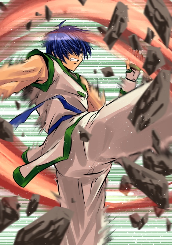 kim jae hoon (fatal fury and 1 more) drawn by kagehi_no_loo