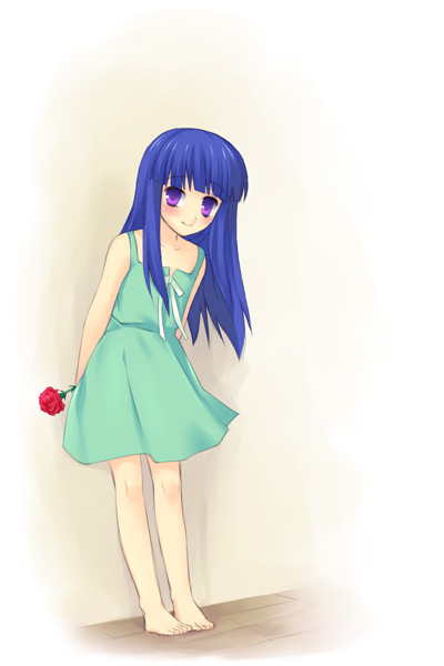 furude rika (higurashi no naku koro ni) drawn by fuyuichi