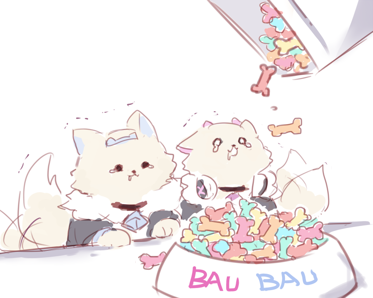 fuwawa abyssgard and mococo abyssgard (hololive and 1 more) drawn by yuuyu_(777)