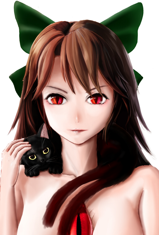 kaenbyou rin and reiuji utsuho (touhou) drawn by kz_(kuji_r)