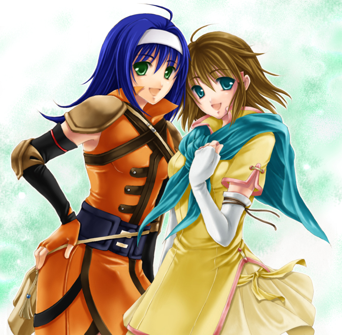 mia and mist (fire emblem and 1 more) drawn by hagiwara_rin
