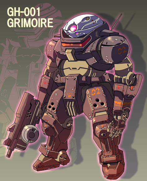 grimoire (gundam and 1 more) drawn by joy_(cyber_x_heaven)