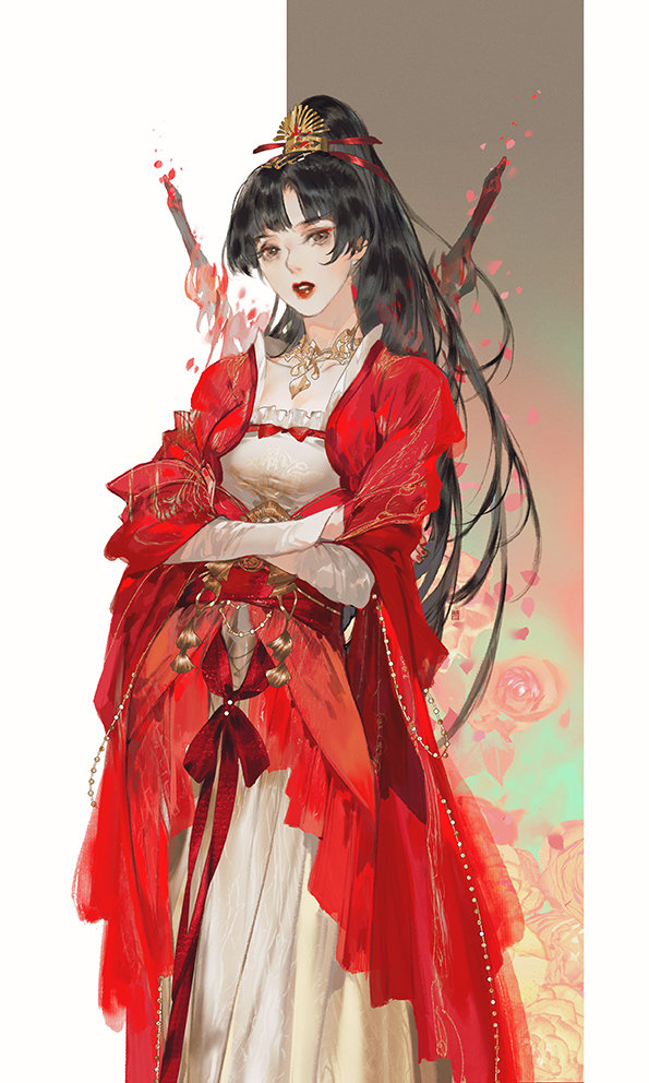 xun yuan (jianxia qingyuan and 1 more) drawn by ibuki_satsuki