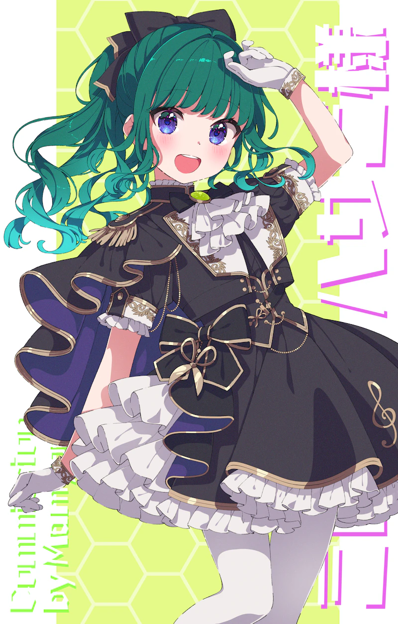 midori no hasami (indie utaite) drawn by mamyouda