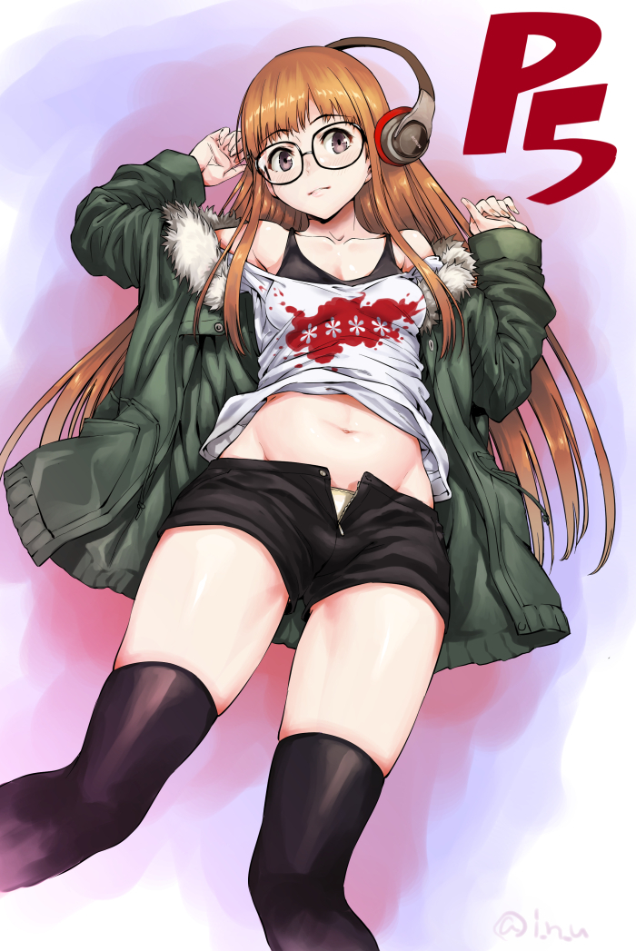 sakura futaba (persona and 1 more) drawn by inu_(aerodog)
