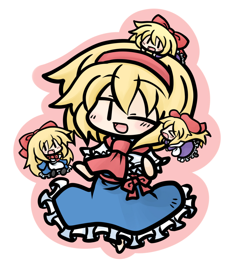 alice margatroid and shanghai doll (touhou) drawn by yanagi_(nurikoboshi)
