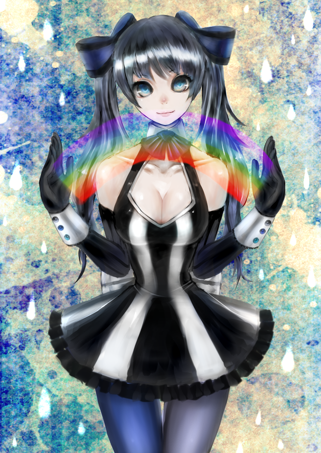 hatsune miku and jito miku (vocaloid) drawn by akubi_(fyfy)