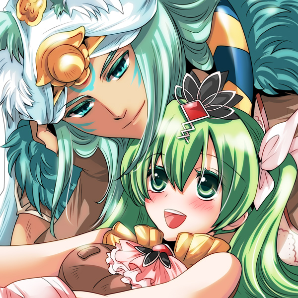 frey and leon (rune factory and 1 more) drawn by nakamasomo