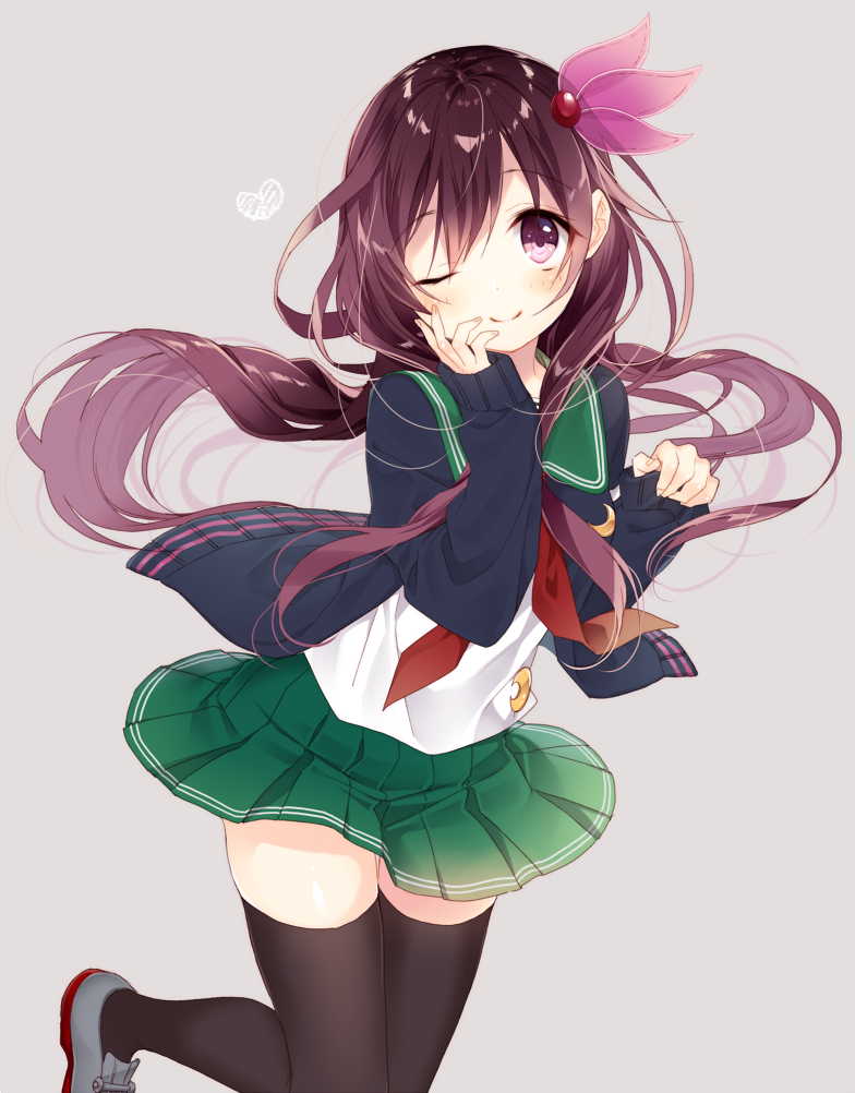 kisaragi and kisaragi kai ni (kantai collection) drawn by naoto_(tulip)
