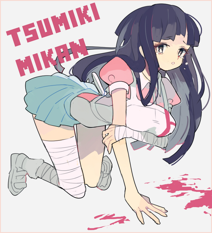 tsumiki mikan (danganronpa and 1 more) drawn by pikaro