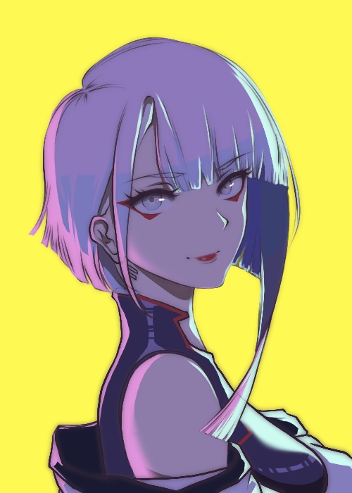lucy (cyberpunk and 1 more) drawn by dizhu997
