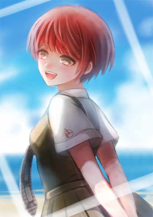 koizumi mahiru (danganronpa and 1 more) drawn by chiko_(d04099)