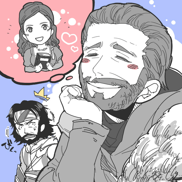 ezio auditore da firenze, yusuf tazim, and sofia sartor (assassin's creed and 1 more) drawn by hinoe_(dd_works)