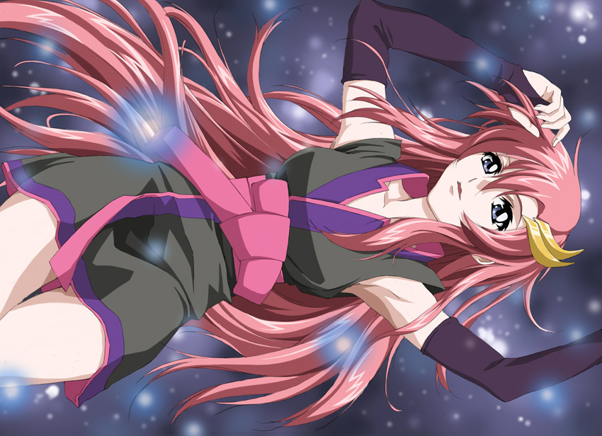 lacus clyne (gundam and 1 more) drawn by yomi_(indigoriver)