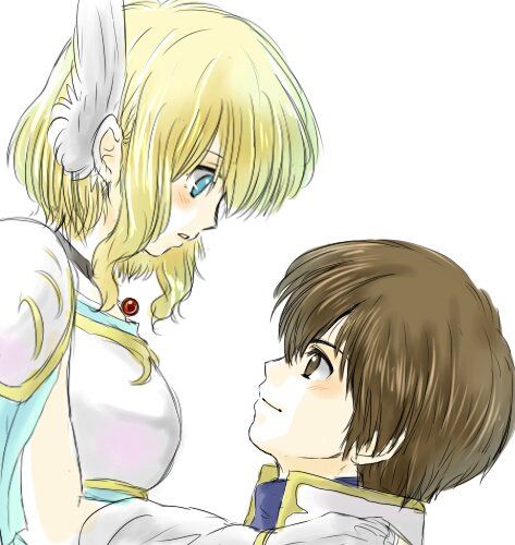 leif and nanna (fire emblem and 2 more) drawn by pochikome