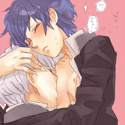 narukami yu and shirogane naoto (persona and 1 more) drawn by mihara_(081mhrs)