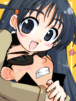 tsukamoto tenma and harima kenji (school rumble) drawn by gogatsu