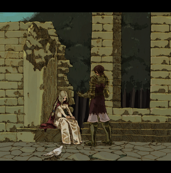 ovelia atkascha and delita heiral (final fantasy and 1 more) drawn by degite