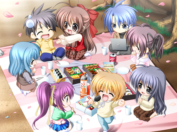 masuda shizuka, mizuhara akane, moriya miki, mutsu emiho, menou yurika, and 2 more (final approach) drawn by akino_shin and nishimata_aoi