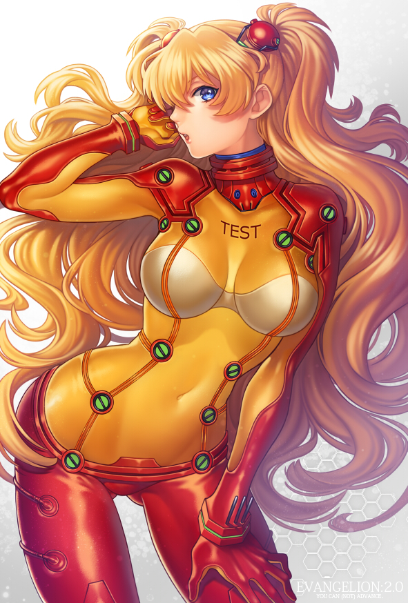 souryuu asuka langley (neon genesis evangelion and 2 more) drawn by sencha_(senchat)