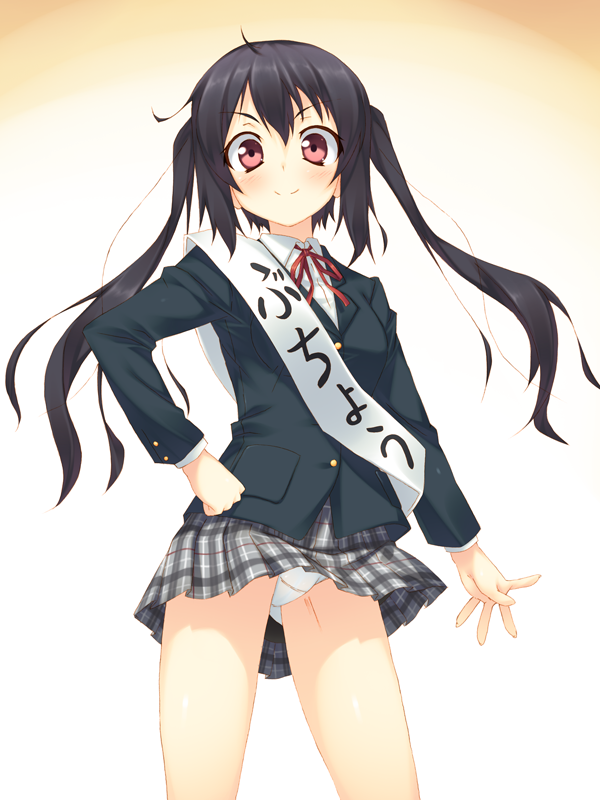 nakano azusa (k-on!) drawn by kazushiki_midori