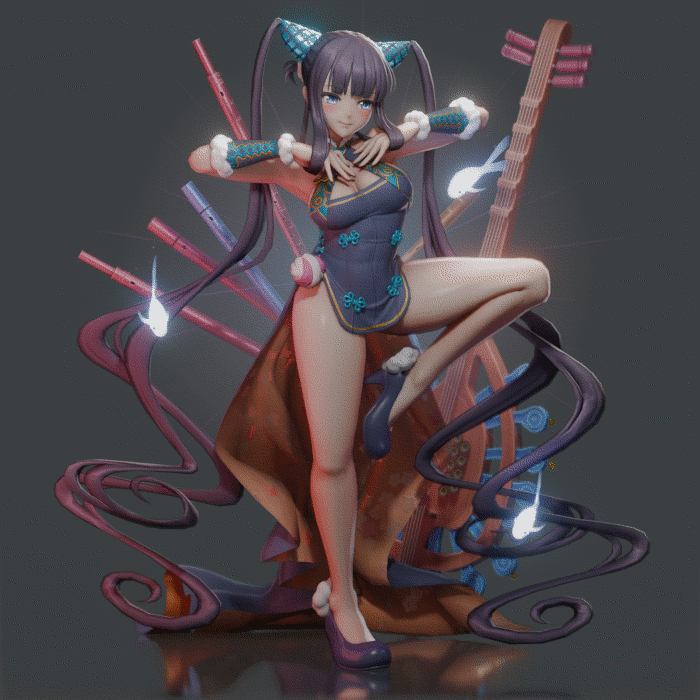 yang guifei (fate and 1 more) drawn by ucupumar