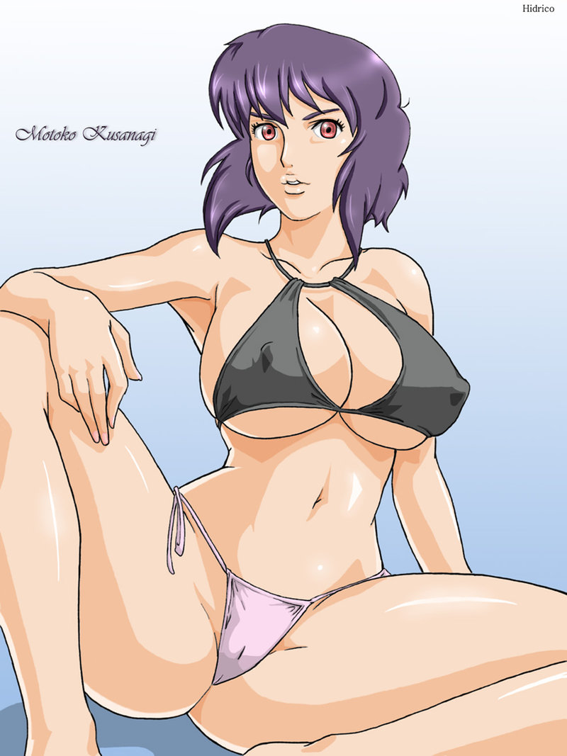 kusanagi motoko (ghost in the shell) drawn by hidrico_rubens