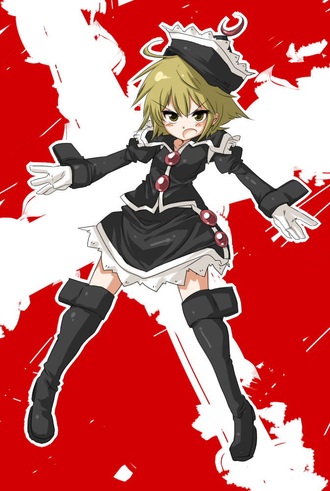 lunasa prismriver (touhou) drawn by harusame_(unmei_no_ikasumi)