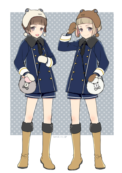 maeda toushirou and hirano toushirou (touken ranbu) drawn by sumeragi_kohaku